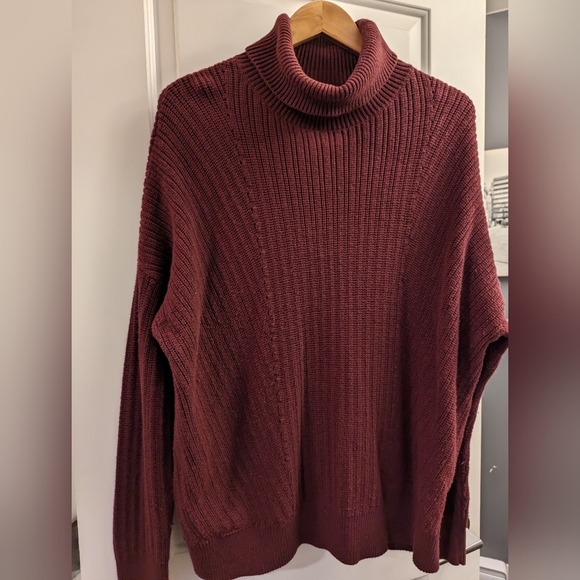 Turtleneck tunic sweater - Picture 2 of 3